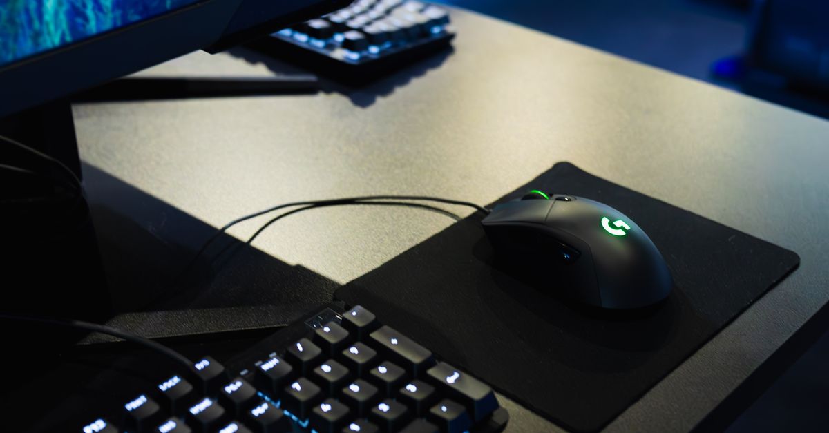 Computer Setup Equipment Computer Equipment on a Desk · Free Stock Photo