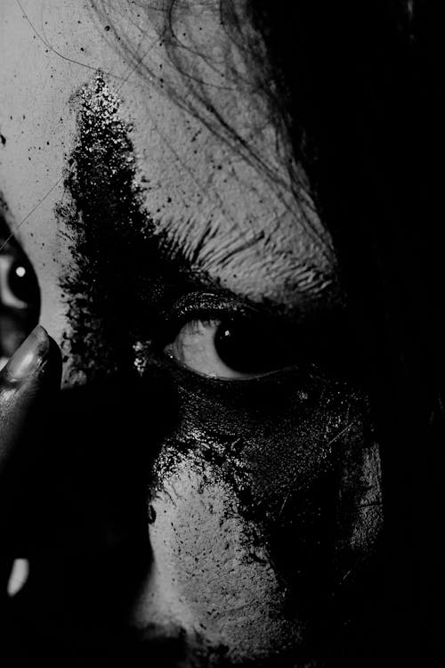 Foto stok gratis halloween, hitam & putih, horor