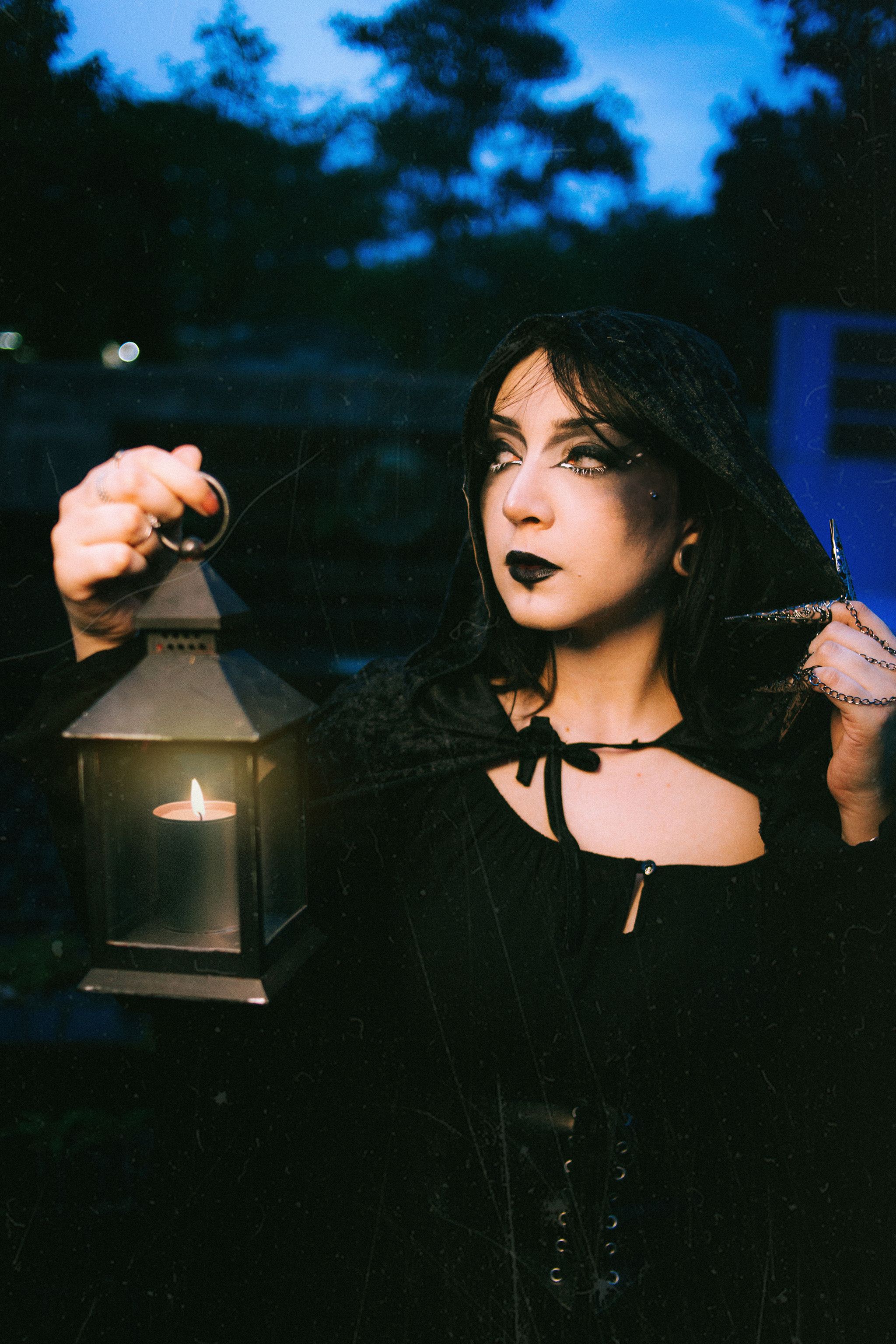 Woman Holding a Lantern · Free Stock Photo