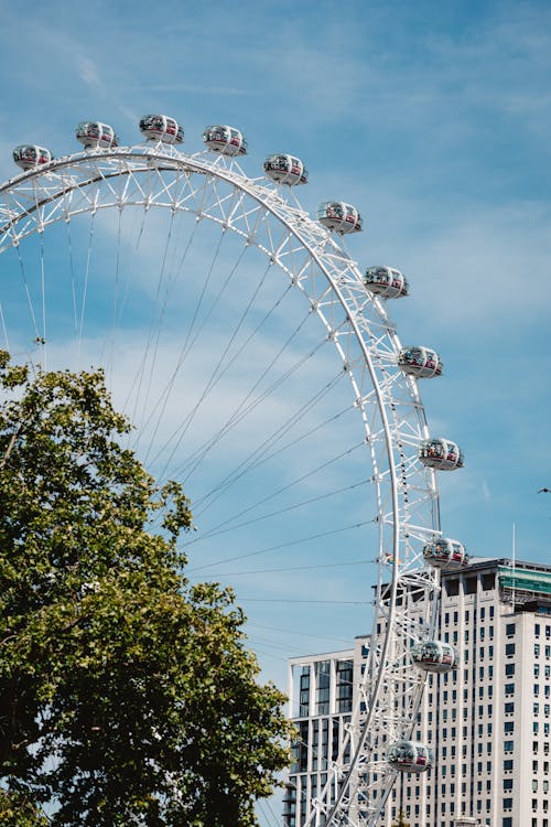 White Ferris Wheel