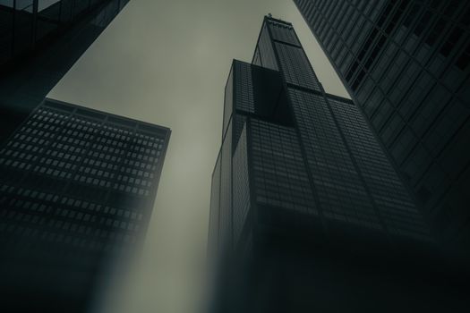 Prächtige Spiegelung & Modern – Cyberpunk Neon Wallpaper