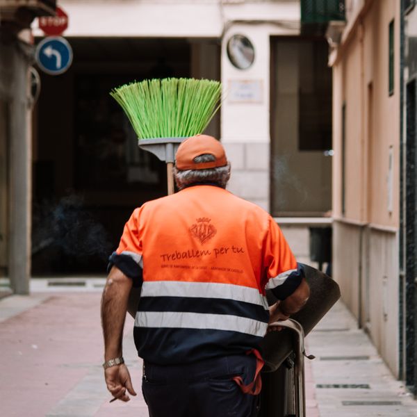 Outdoor Push Broom