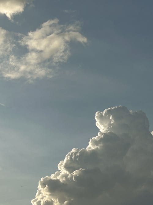Ingyenes stockfotó a felhők felett, atardecer, cirrus témában