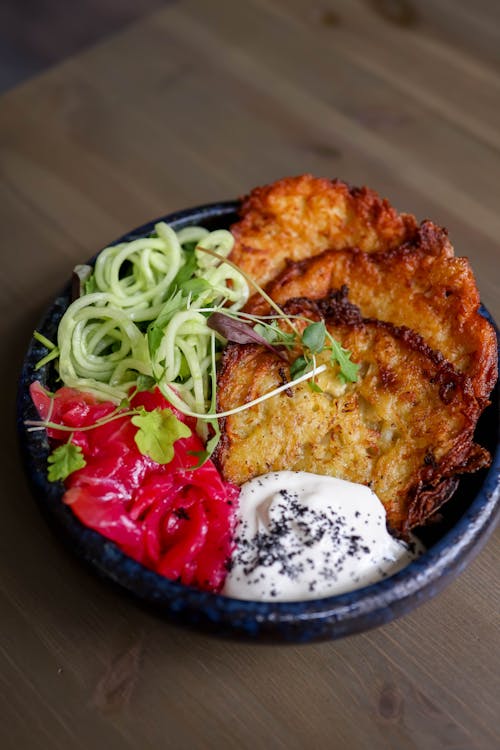 Homemade Dinner on a Plate