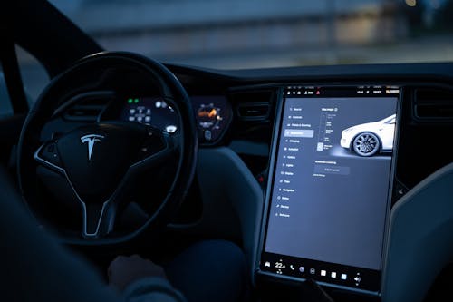 Computer in Tesla Car