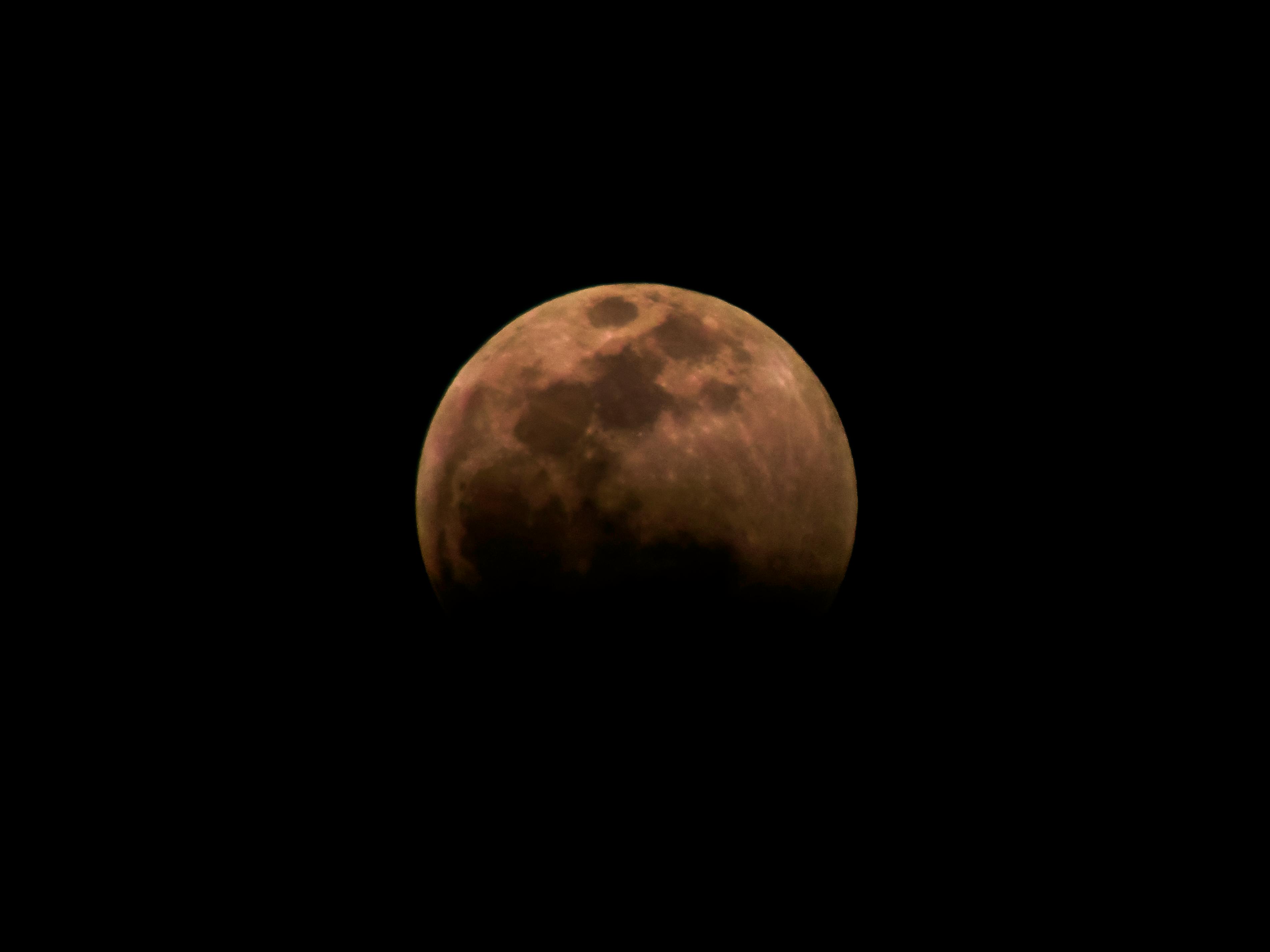 Free stock photo of moon, red moon, Tijuana