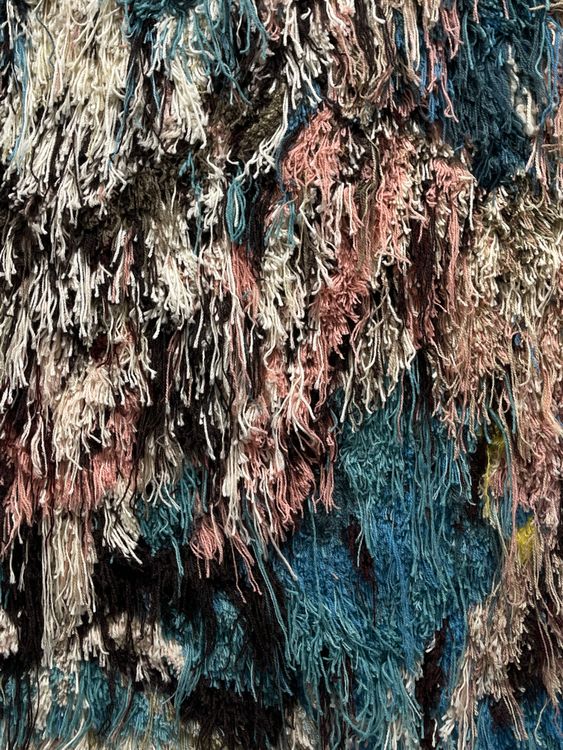 Fringe Rug Opacity Texture Colorful Fringe Rug · Free Stock Photo