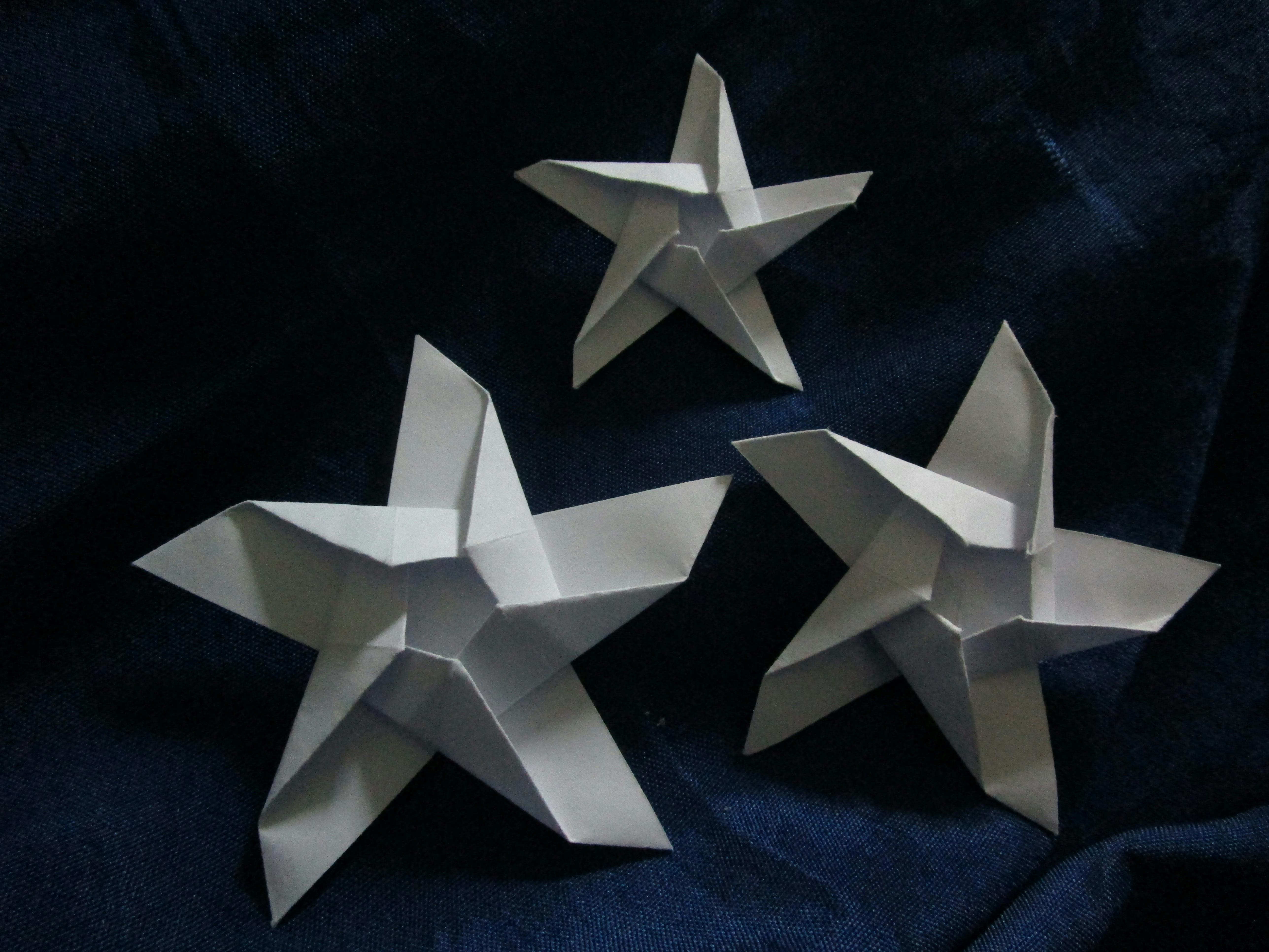 Free stock photo of origami star stars paper art pinwheel