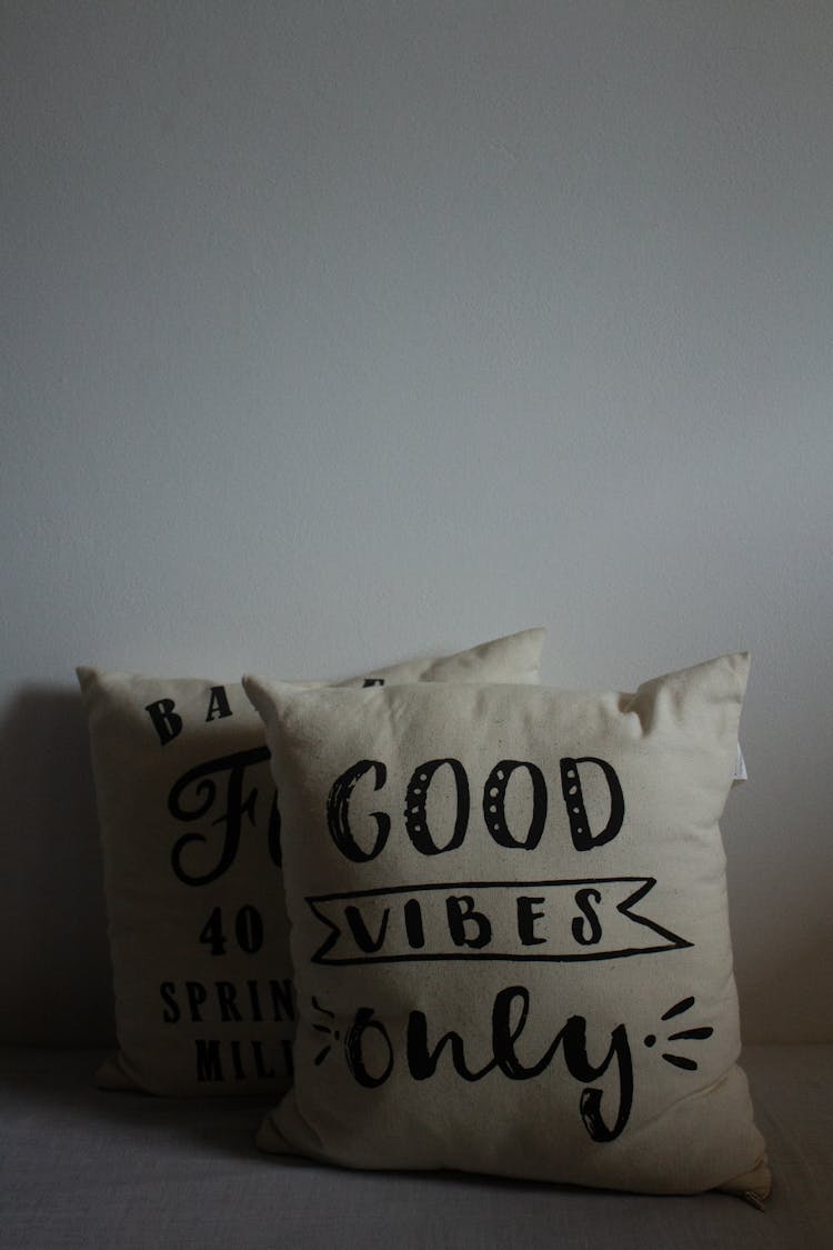 Pillows With Text