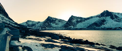 Gratis lagerfoto af bjerg, ersfjord, Fjord