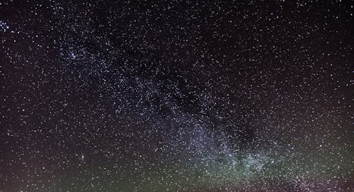 Kostenloses Stock Foto zu grüne aurora, milchstraße, nordlicht