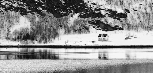 Kostenloses Stock Foto zu berg, einfrieren, fjord