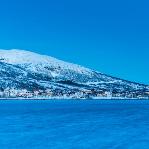 Gratis lagerfoto af arktiske hav, arktiske vinter, blå-time