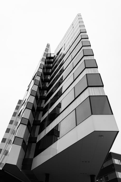 Fotos de stock gratuitas de arquitectura, blanco y negro, bordes