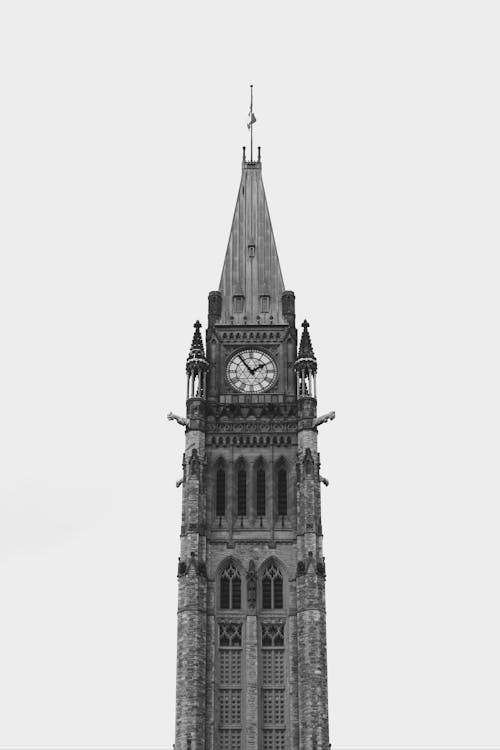 Big Ben in Black and White