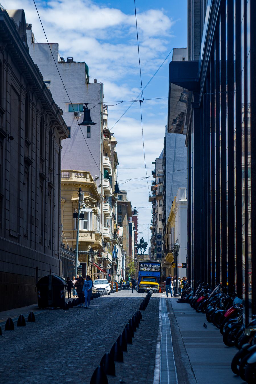 Colorful South American street
