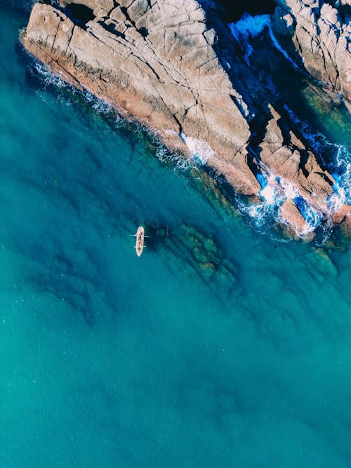 Foto profissional grátis de beira-mar, caiaque, diversão