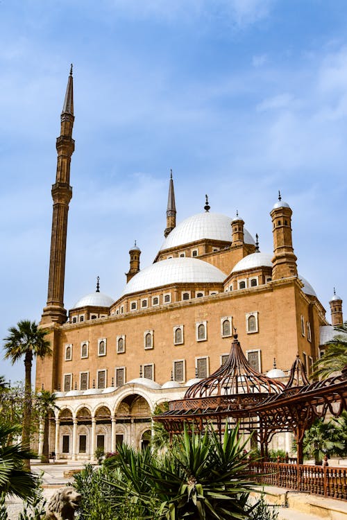 Side of the Muhammad Ali Mosque in Cairo