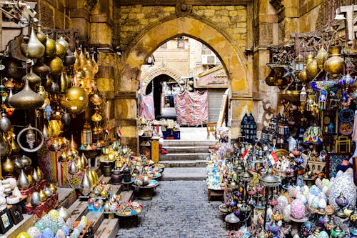 Narrow Alley at Bazaar