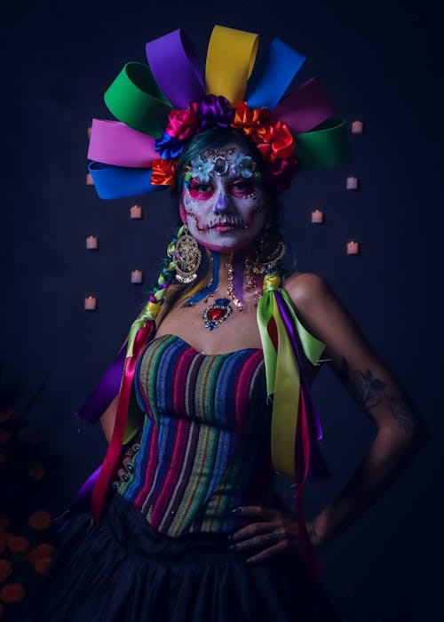 dia de los muertos, 垂直拍攝, 墨西哥 的 免費圖庫相片