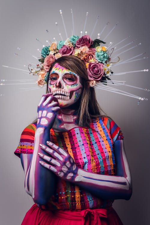 dia de los muertos, 傳統服裝, 卡特里娜 的 免費圖庫相片