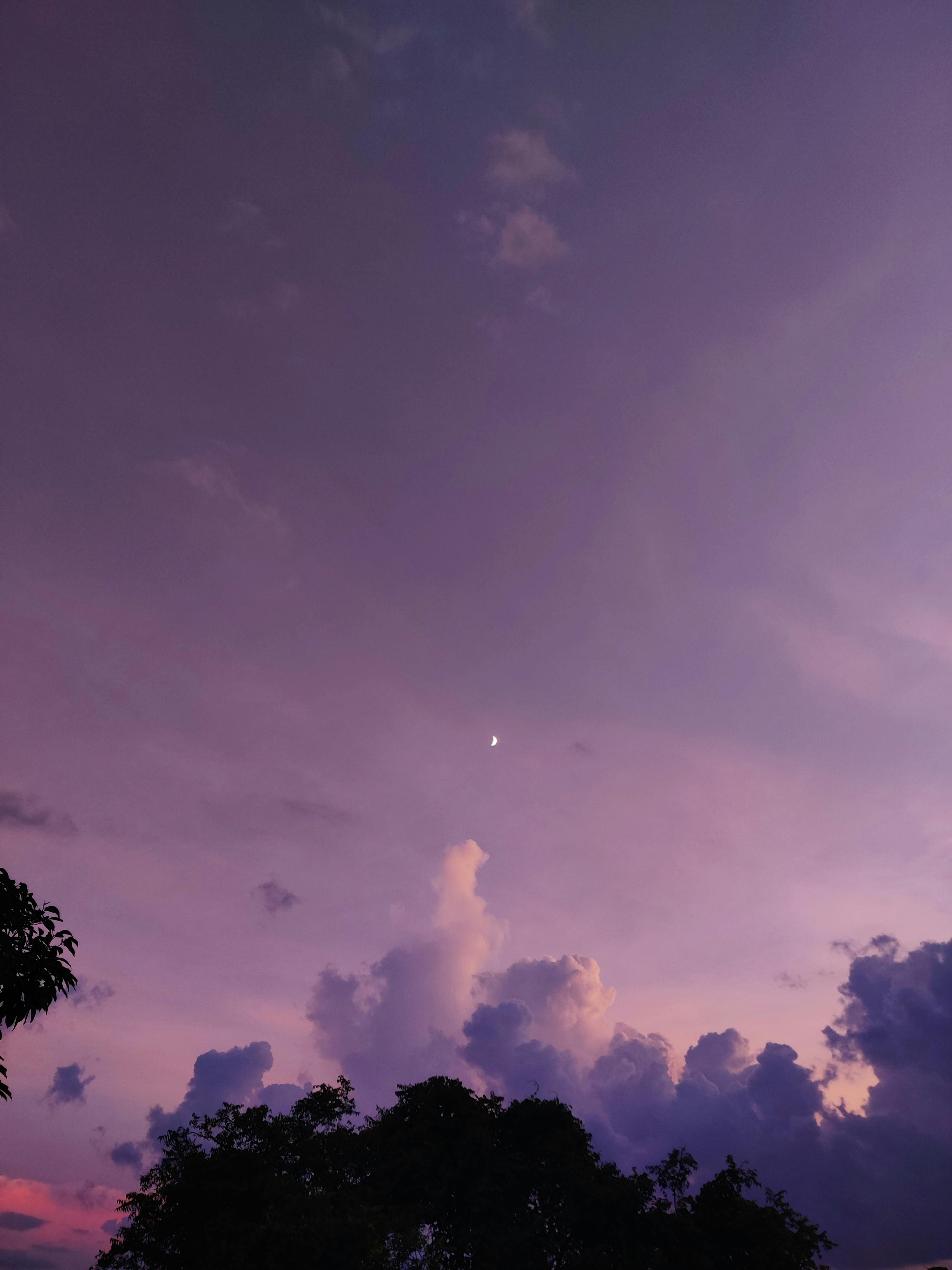 purple clouds tumblr background