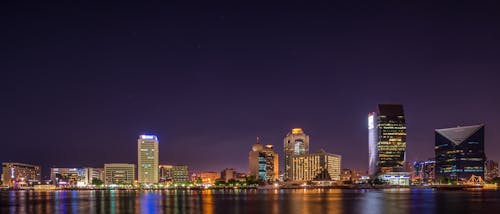 Panorama Photography of City at Night