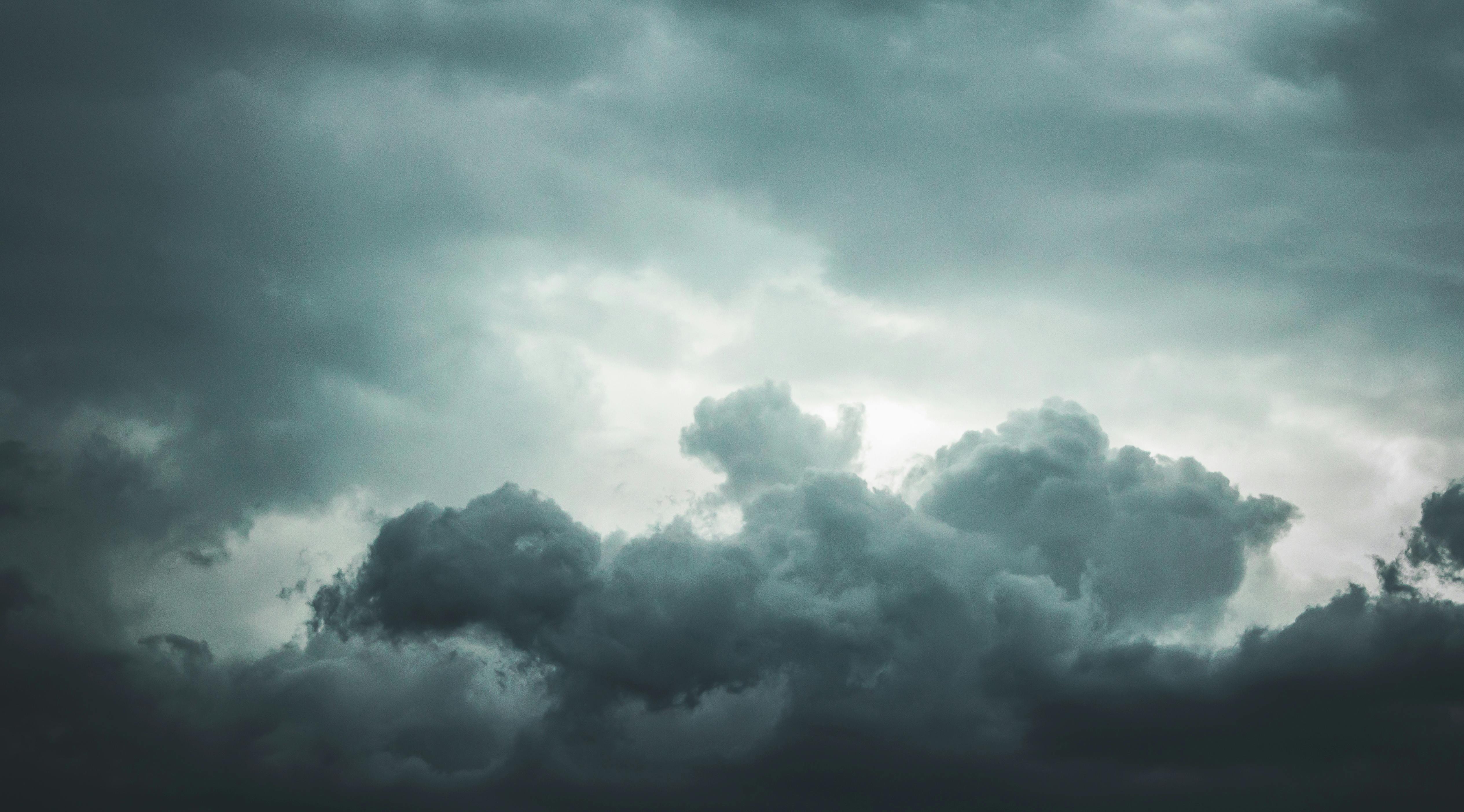Free stock photo of clouds, dark clouds, grey