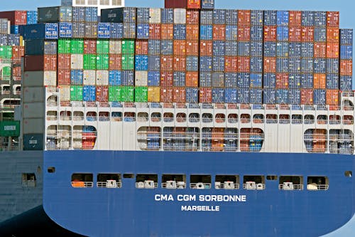 Kostenloses Stock Foto zu container, container vessel, fracht
