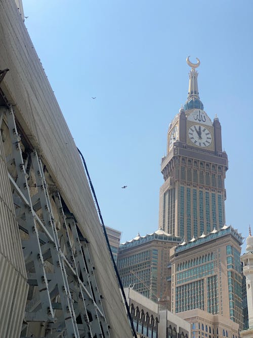The Clock Towers in Mecca, Saudi Arabia
