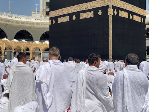 A Crowd at Kaaba, Mecca, Saudi Arabia 