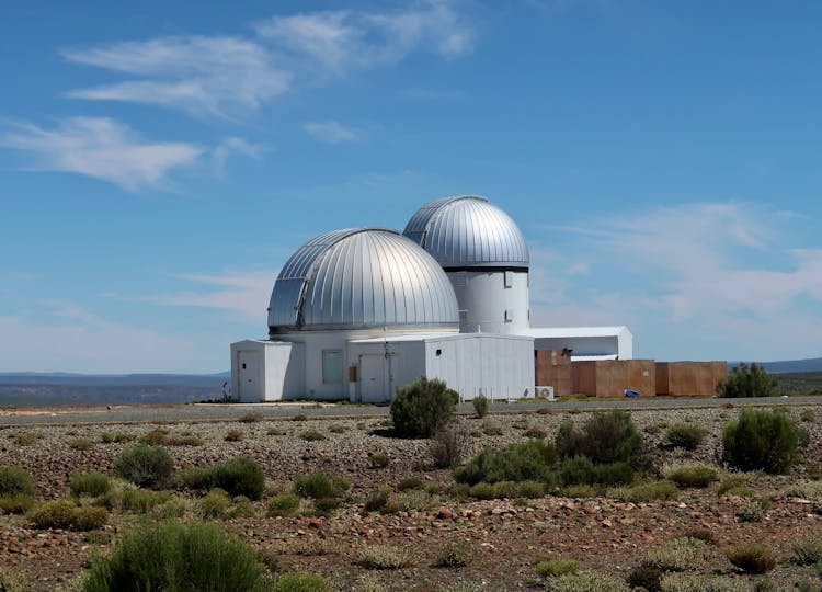 Astronomical Observatory In A Desert 