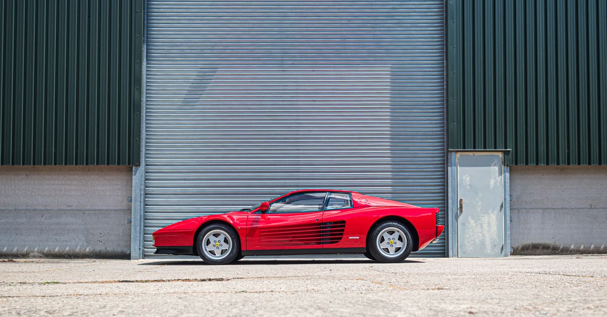 Testarossa Red Color Red Ferrari Testarossa · Free Stock Photo