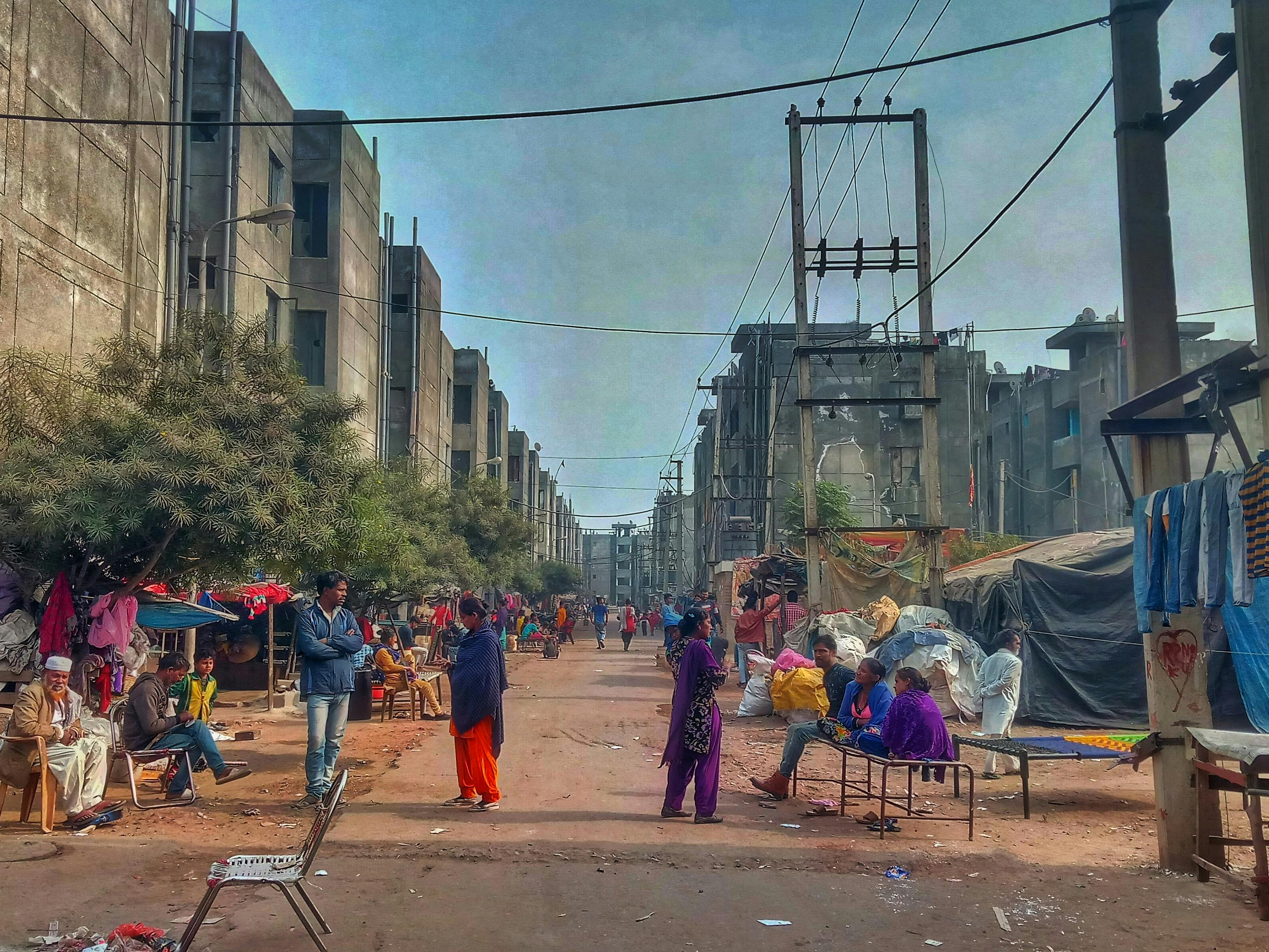 Free stock photo of india, streets