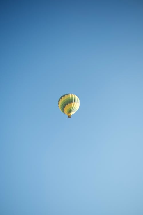 Darmowe zdjęcie z galerii z balon na gorące powietrze, błękitne niebo, indyk