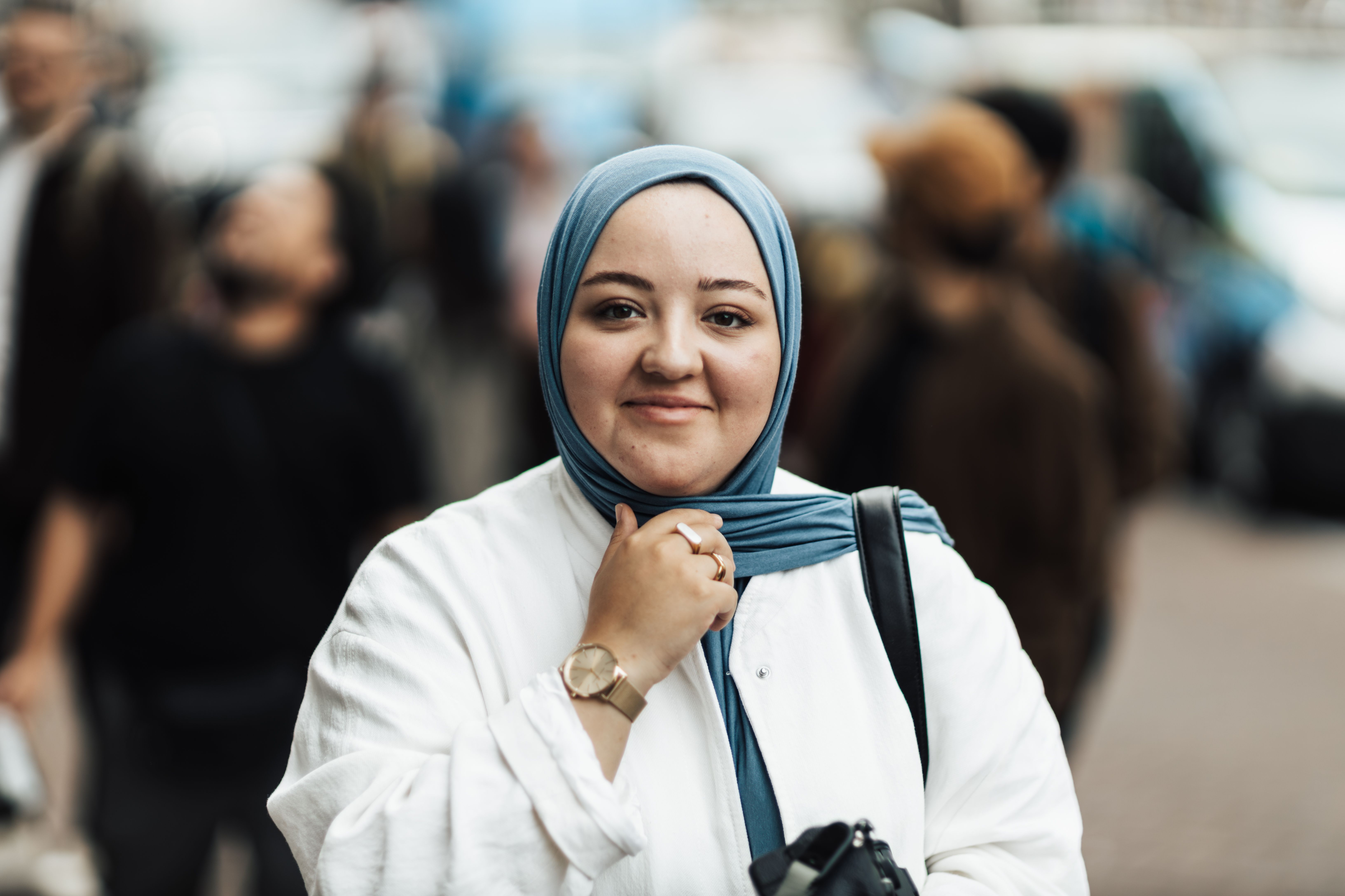 Smiling Woman in Hijab · Free Stock Photo