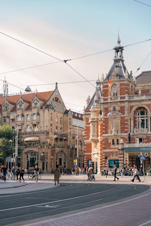 Foto d'estoc gratuïta de amsterdam, carrer, carrers de la ciutat