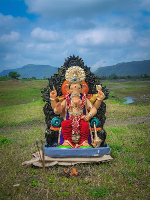 上帝, 印度教, 垂直拍攝 的 免費圖庫相片