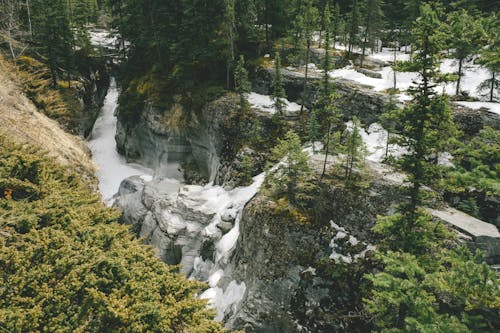 Kostenloses Stock Foto zu alberta, drohne erschossen, felsen