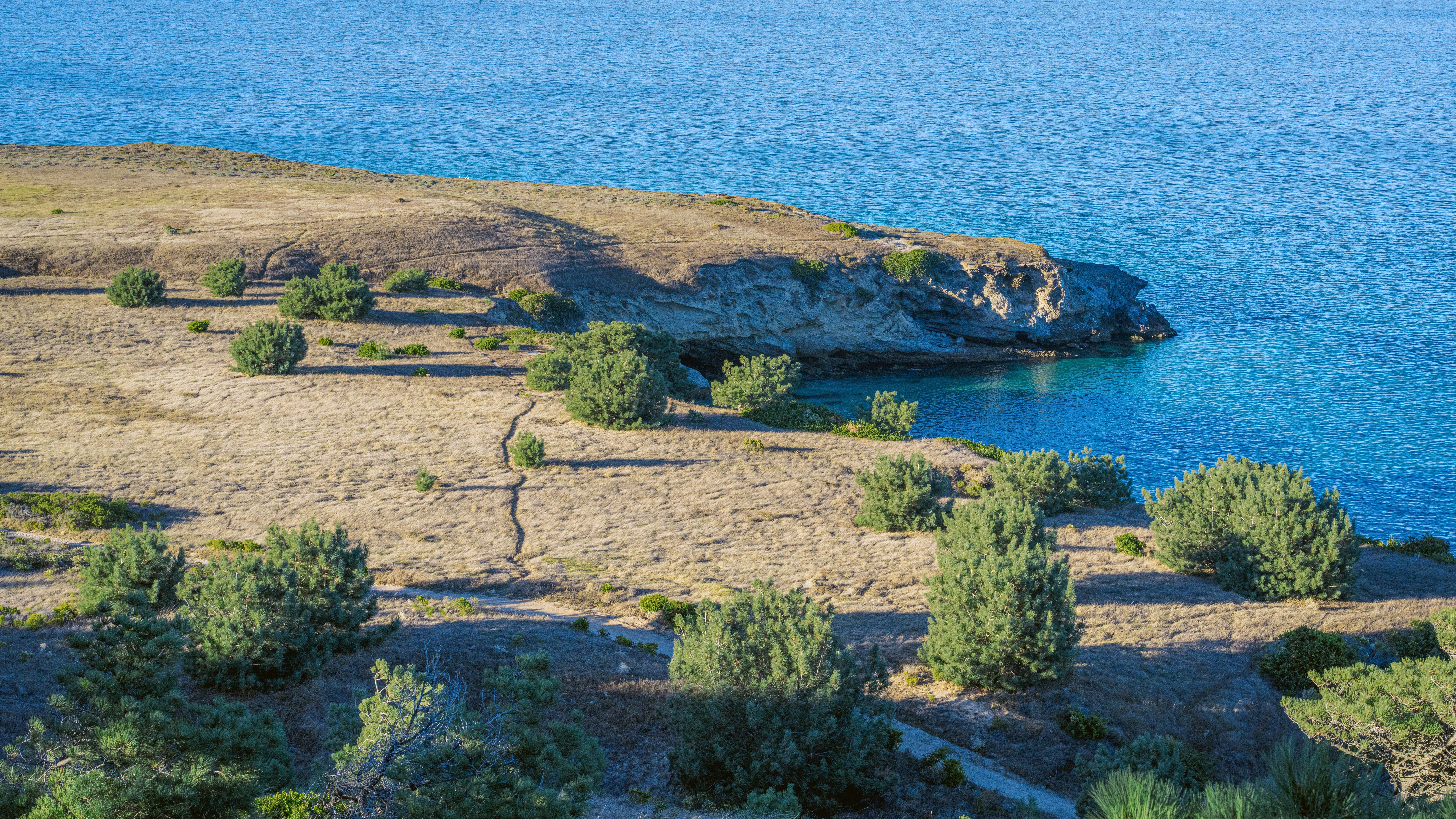 4x4 vehicle on unpaved road in Akamas Peninsula, Cyprus