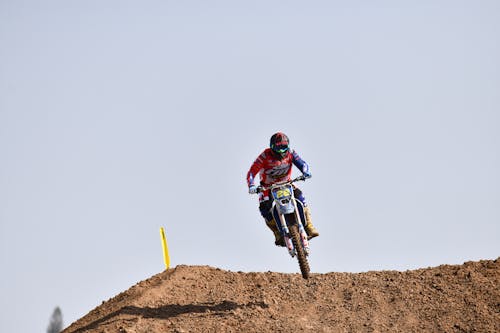 Rider on Motocross