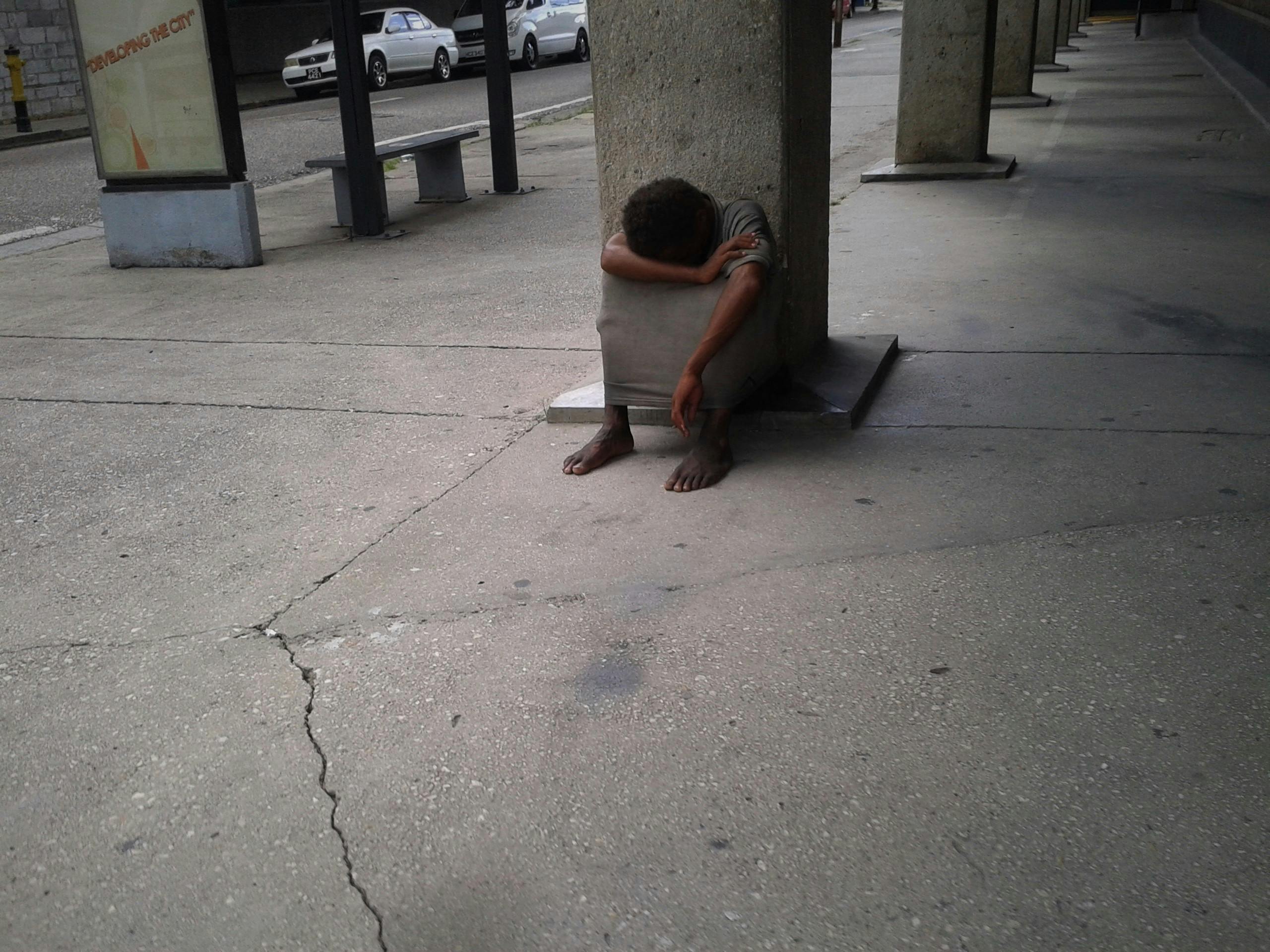 Free stock photo of Homeless alone despair