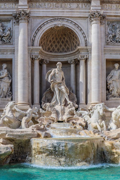 Fountain Di Trevi in Rome 