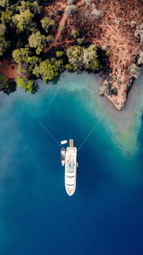 Imagine de stoc gratuită din barcă, fotografie aeriană, fotografie cu drona