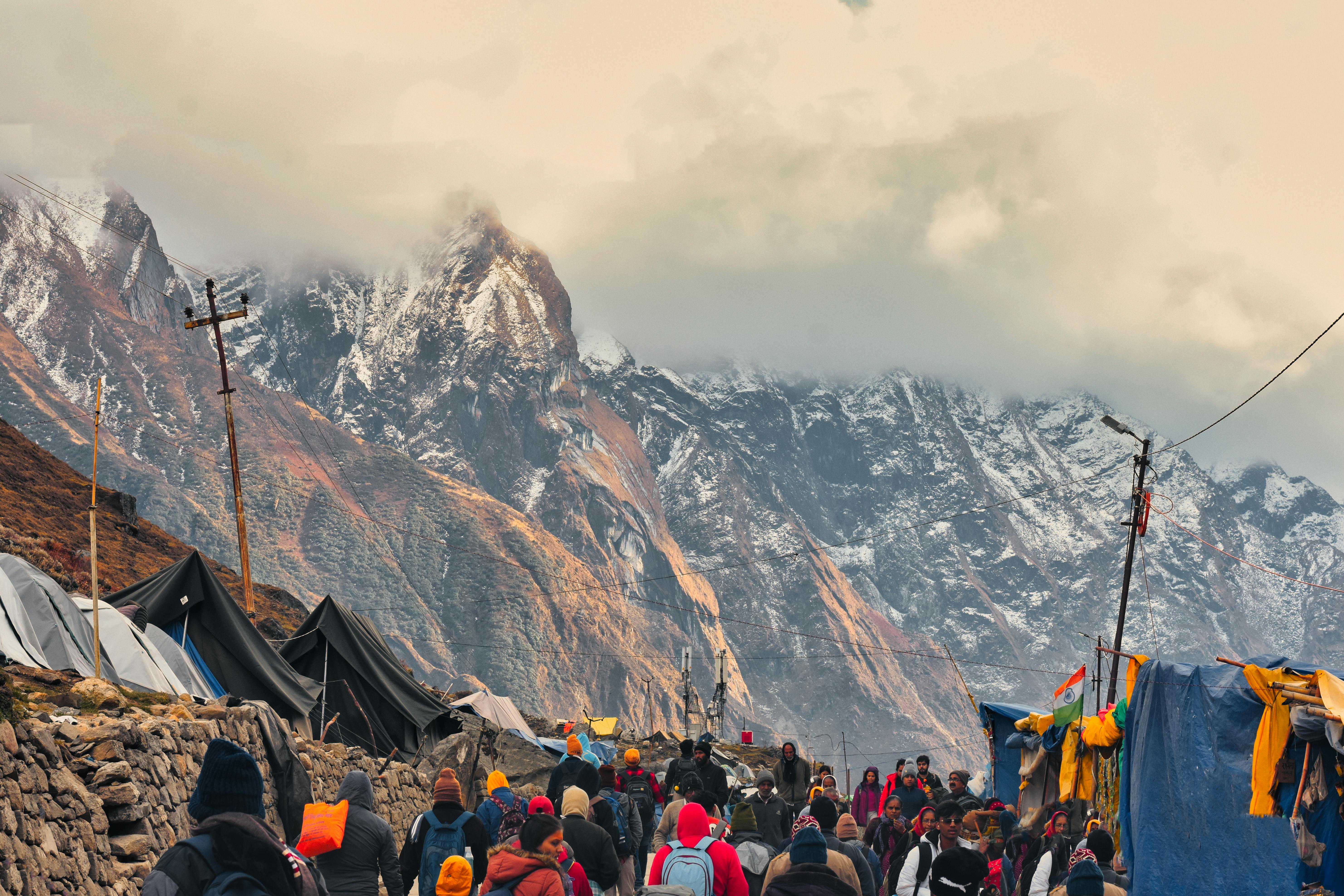 Kedarnath mountain view