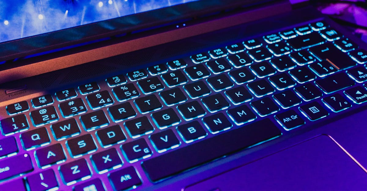 Gaming Laptop With Light Up Keyboard