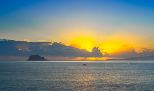 島, 日出, 早上 的 免費圖庫相片