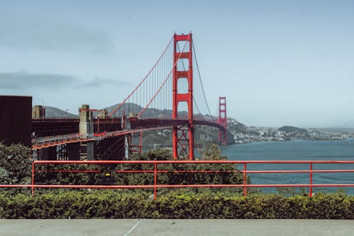 Ingyenes stockfotó a modern világ csodái, felfüggesztés, Golden Gate híd témában