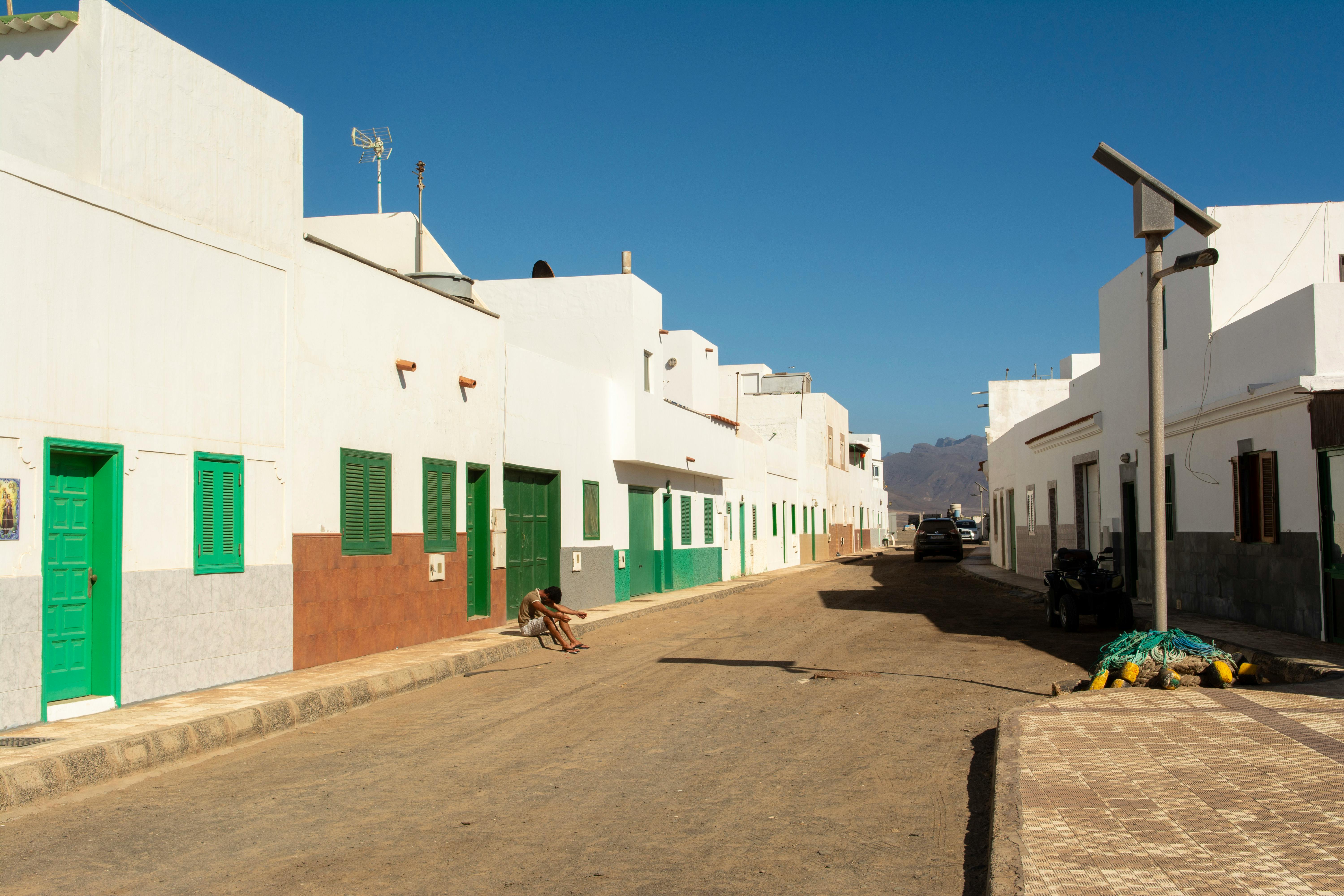 street in puerto de la cruz on the north coast of tenerife