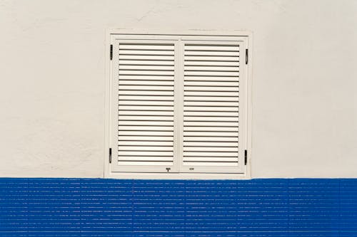 Fotos de stock gratuitas de azul y blanco, cerrado, edificio